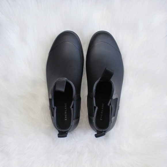 Everlane Black Rubber Rain Boot - Picture 4 of 6
